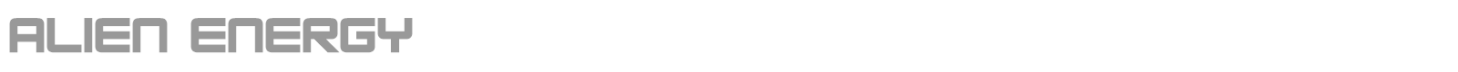 Alien Energy font preview
